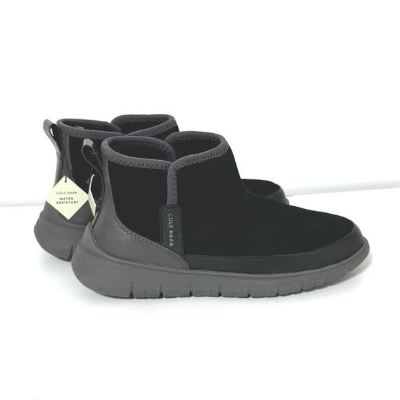 Cole Haan Women’s Generation ZEROGRAND Round Toe Pull On Booties Size 9 Black - Picture 1 of 12
